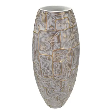 Wazon z żywicy ECLIPS TOWER 25,5x12,5x69,5 cm